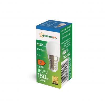 LED Tablicowe 230V 1,5W E-14 CW  WOJ+52322_1.5W Spectrum Led (WOJ+52322_1.5W)