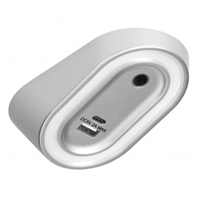 AGRA lampka podszafkowa LED 2,5W, 80lm, 4000K, z włącznikiem bezdotykowym i funkcją ładowania USB A+ (AD-OM-6564L4/G/USB)