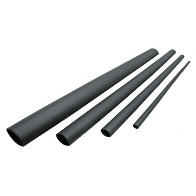 Rura termokurczliwa cienkościenna z klejem (czarna) RTCK 9-3 ERKO (RTCK_9-3-C/1)