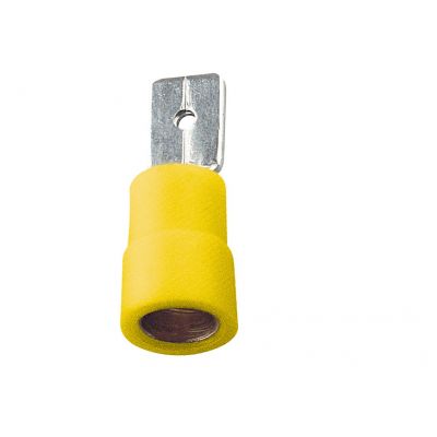 Wsuwka przewodowa izolowana Cu miedź /opk=100szt./ ERKO (TSE_6,3-6SN/100)