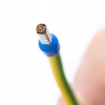 Końcówka tulejkowa izolowana Cu miedź cynowana TE 1,5-10V /opk=100szt./ ERKO (TE_1,5-10V/100)