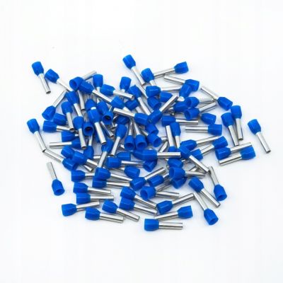 Końcówka tulejkowa izolowana Cu miedź cynowana TE 2,5-10 /opk=100szt./ ERKO (TE_2,5-10/100)