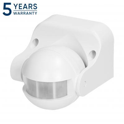 Czujnik ruchu 180st., pionowa regulacja, IP44, 1200W, biały OR-CR-201/W ORNO (OR-CR-201/W)