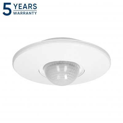 Czujnik ruchu 360 st. IP20, 2000W, 3 sensory, regulacja zasięgu Ø3m-20m, biały OR-CR-253 ORNO (OR-CR-253)