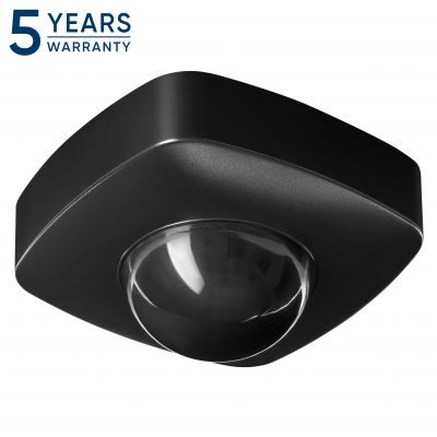 Czujnik ruchu i obecności 360st. IP65 2000W 3 sensory czarny ORNO (OR-CR-255/B)