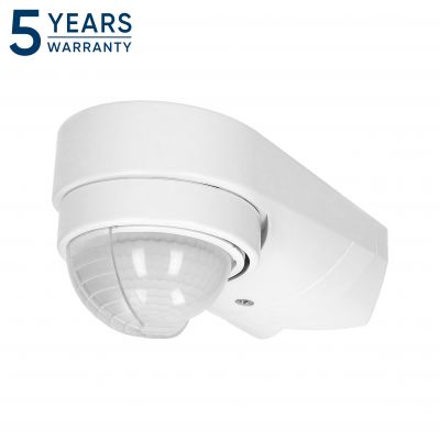 Czujnik ruchu 240st. IP65, 1200W, 2 sensory, 3 rodzaje montażu, biały OR-CR-265 ORNO (OR-CR-265)
