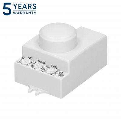 Mikrofalowy czujnik ruchu, mini, 360°/180° IP20, 1200W (OR-CR-281)