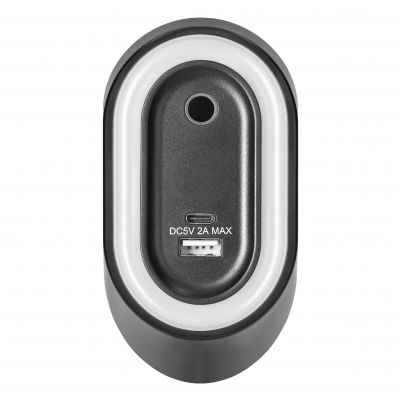 AGRA lampka podszafkowa LED 2,5W, 80lm, 4000K, z włącznikiem bezdotykowym i funkcją ładowania USB A+ (AD-OM-6564L4/B/USB)