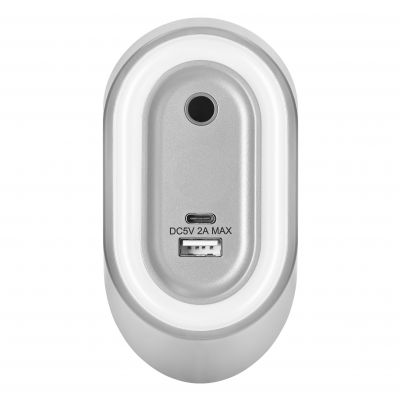 AGRA lampka podszafkowa LED 2,5W, 80lm, 4000K, z włącznikiem bezdotykowym i funkcją ładowania USB A+ (AD-OM-6564L4/G/USB)