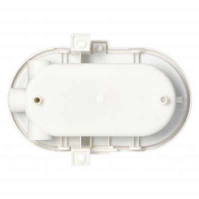 SOTOA, oprawa oświetleniowa, E27, max. 15W, IP54, klosz szklany, osłona plastikowa, biała (AD-OP-6562WE27SPP)