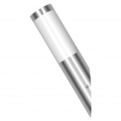 EDERA oprawa ogrodowa, E27, max. 15W, IP44, skos, stal nierdzewna (AD-OP-6570GE27PM)