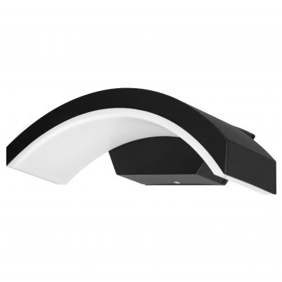 PILEA LED 9W, lampa ogrodowa, 700lm, IP54, 4000K, czarna (AD-OP-6572BLPM4)