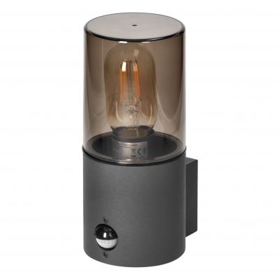 SALVIA oprawa ogrodowa hermetyczna z czujnikiem PIR E27 max. 15W IP54 szara AD-OP-6573GE27PPR ORNO (AD-OP-6573GE27PPR)