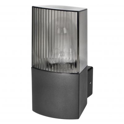 PEONIA oprawa ogrodowa hermetyczna E27 max. 15W IP54 czarna AD-OP-6581BE27PP Orno (AD-OP-6581BE27PP)