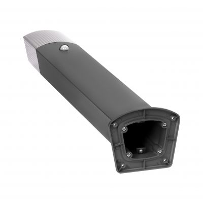 PEONIA oprawa ogrodowa słupek z czujnikiem PIR E27 max. 15W IP54 75 cm czarna AD-OP-6582BE27PPR ORNO (AD-OP-6582BE27PPR)