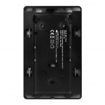 Dzwonek do drzwi przewodowy 230V 2-tonowy DING-DONG czarny 80dB ORNO (OR-DP-MR-176/B)