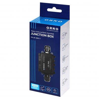 Puszka natynkowy HD IP68, 0,5-6,0mm2 ,2 dławnice M20 (OR-JB-13815/2)