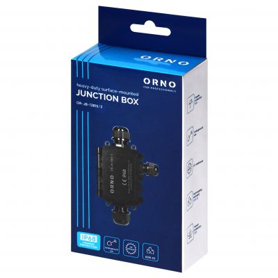 Puszka natynkowy HD IP68, 0,5-6,0mm2 ,2 dławnice M20, 1 dławnica M16 (OR-JB-13815/3)