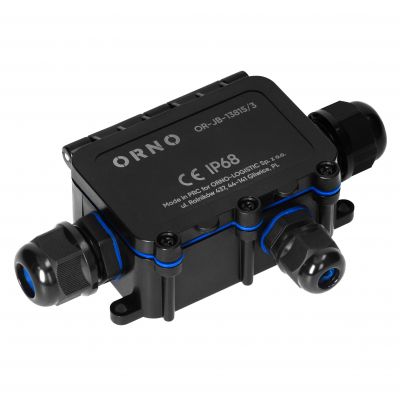 Puszka natynkowy HD IP68, 0,5-6,0mm2 ,2 dławnice M20, 1 dławnica M16 (OR-JB-13815/3)