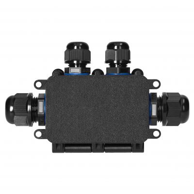 Puszka natynkowy HD IP68, 0,5-6,0mm2 ,2 dławnice M20, 2 dławnice M16, układ T (OR-JB-13815/4T)