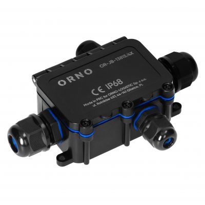 Puszka natynkowy HD IP68, 0,5-6,0mm2 ,2 dławnice M20, 2 dławnice M16, układ X (OR-JB-13815/4X)