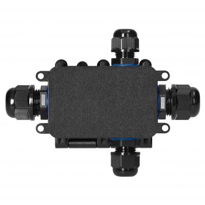Puszka natynkowy HD IP68, 0,5-6,0mm2 ,2 dławnice M20, 2 dławnice M16, układ X (OR-JB-13815/4X)