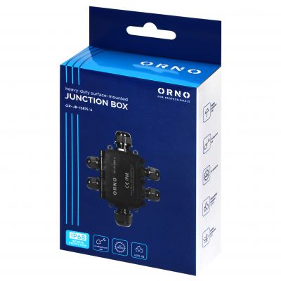 Puszka natynkowy HD IP68, 0,5-6,0mm2 ,2 dławnice M20, 4 dławnice M16 (OR-JB-13815/6)