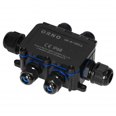 Puszka natynkowy HD IP68, 0,5-6,0mm2 ,2 dławnice M20, 4 dławnice M16 (OR-JB-13815/6)