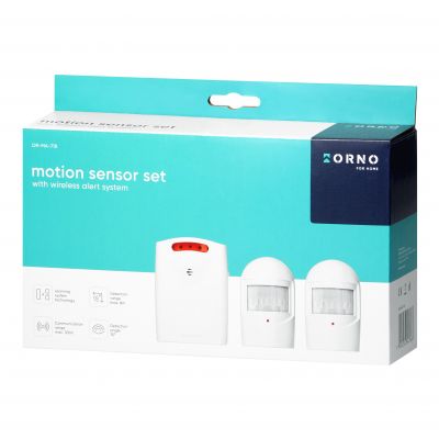 Zestaw czujników ruchu z sygnalizacją bezprzewodową IP44, 120m (OR-MA-718)