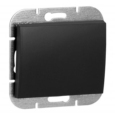Łącznik krzyżowy podtynkowy Onyx, 10A, 250V, WP-8O, czarny (OR-OE-7503/B)