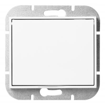 Gniazdo pojedyncze podtynkowe 2P+Z Schuko bryzgoszczelne z klapką Onyx, 16A, 250V, PT-17OH, biały (OR-OE-7505(GS)/WW)