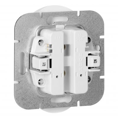 Gniazdo podwójne podtynkowe 2x2P+Z Onyx, 16A, 250V, PT-6OR, biały (OR-OE-7506/W)