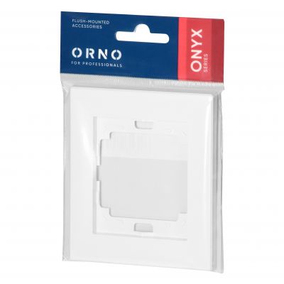 Ramka pojedyncza Onyx, Ra-1O, biały (OR-OE-7520/W)