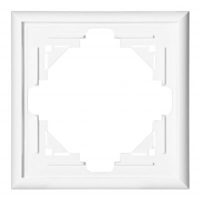 Ramka pojedyncza Luna, Ra-1L, biały (OR-OE-7620/W)