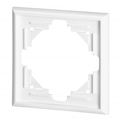 Ramka pojedyncza Luna, Ra-1L, biały (OR-OE-7620/W)