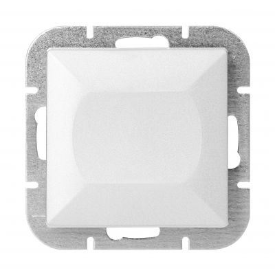 Łącznik krzyżowy podtynkowy z podświetleniem Pearl, WP-8P/S, biały (OR-OE-7703/P/W)