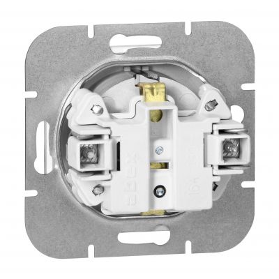 Gniazdo pojedyncze podtynkowe 2P+Z Schuko Pearl, 16A, 250V, PT-17P, biały (OR-OE-7705(GS)/W)