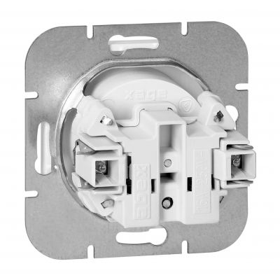 Gniazdo pojedyncze podtynkowe 2P+Z Pearl, 16A, 250V, PT-16P, biały (OR-OE-7705/W)