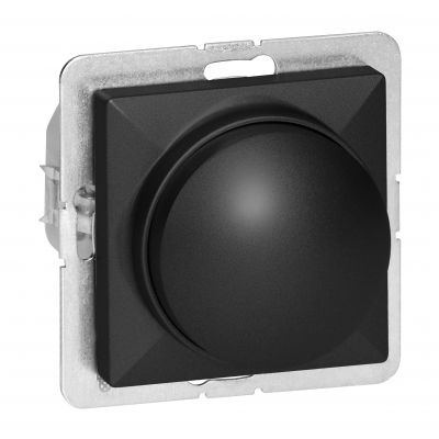 Ściemniacz obrotowy LED Pearl, 230V, 50Hz, Pmin:3W, Pmax:35W, SO-1P/LED, czarny (OR-OE-7716/LED/B)