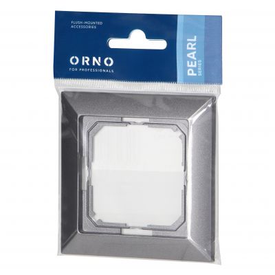 Ramka pojedyncza Pearl, Ra-1P, antracyt (OR-OE-7720/A)