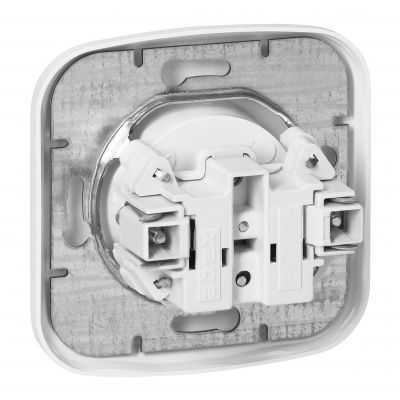 Gniazdo pojedyncze podtynkowe 2p 16A, 250V, ATUT, biały (PT-15A BIAŁY)