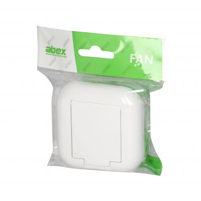 Gniazdo pojedyncze podtynkowe 2p+Z 16A, 250V z klapką w kolorze wyrobu, FAN, biały (PT-16FH BIAŁY)