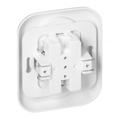 Gniazdo podwójne podtynkowe 2x2p 16A, 250V, FAN, biały (PT-5F BIAŁY)