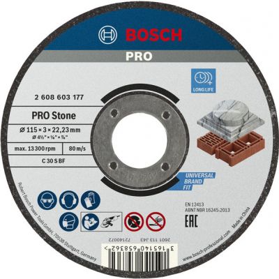 TARCZA TNĄCA STONE,LPP 115X2.5MMPR. (2608603177)