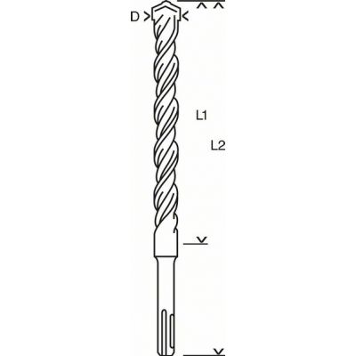 WIERTŁO PLUS-3 #7X50X110MM 1PC (2608831015)