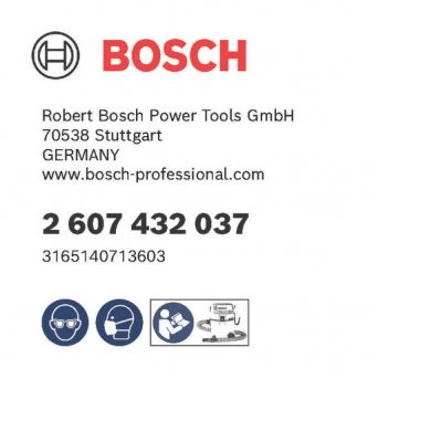 WOREK FILTR.TEKSTYLNY GAS 35  5PC (2607432037)