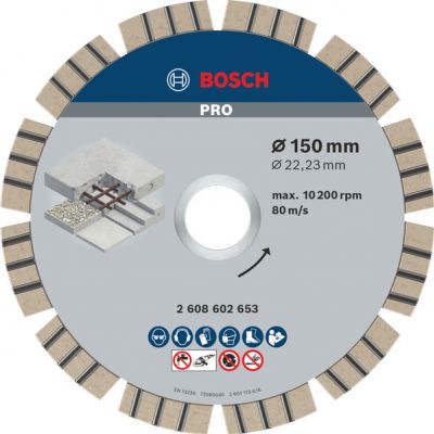 Diamentowa tarcza tnąca 150MM (2608602653)