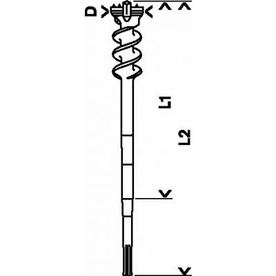 WIERTŁO SDS-MAX 55X850 P NB (1618596458)