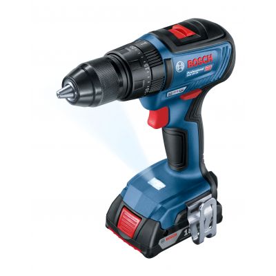 BOSCH Wiertarko-wkrętarka udarowa GSB 18V-50 (2x2,0 Ah+GAL18V-20) (06019H5100)