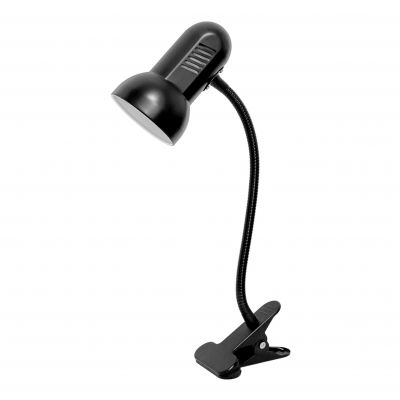 Lampka biurkowa z klipsem GANSO flex 15W E27 czarny ORNO (DL-21/B)